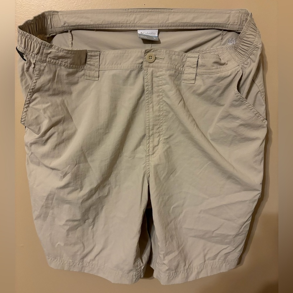 Khaki Columbia Shorts